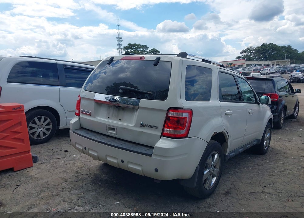 2011 FORD ESCAPE LIMITED VIN: 1FMCU9EG2BKA03173
