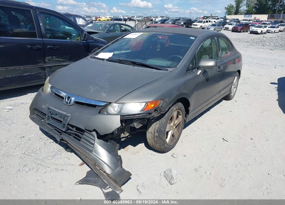 2008 HONDA CIVIC LX VIN: 2HGFA15598H513578