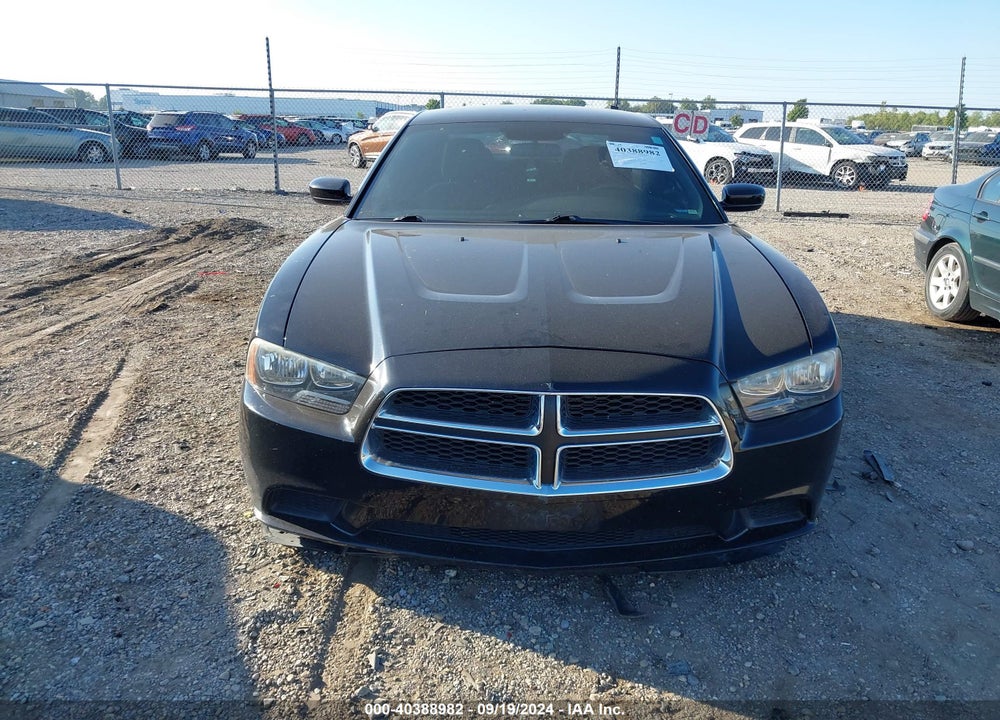 2014 DODGE CHARGER SE VIN: 2C3CDXBG4EH107743