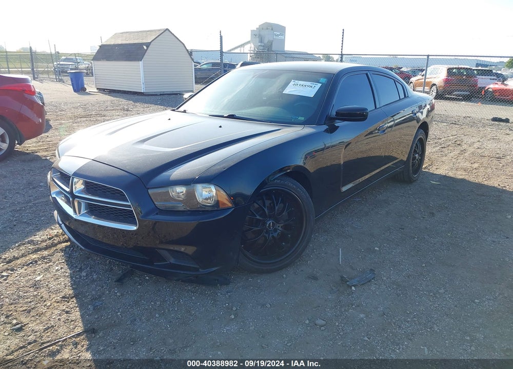 2014 DODGE CHARGER SE VIN: 2C3CDXBG4EH107743