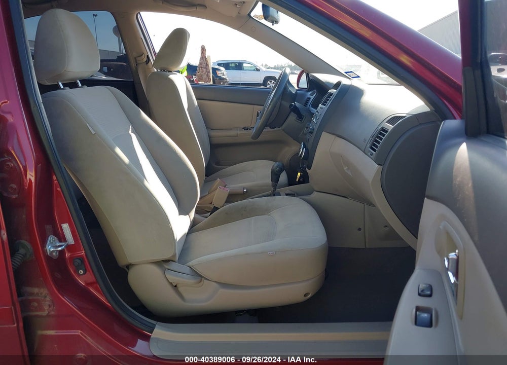 2009 KIA SPECTRA EX VIN: KNAFE221195605350
