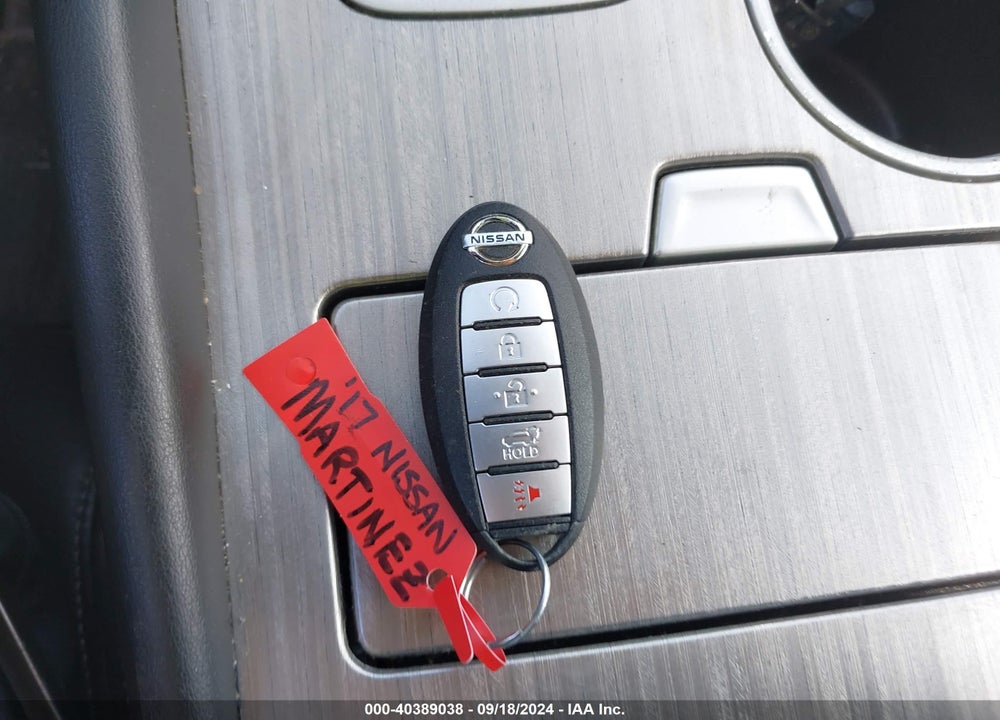 2017 NISSAN MURANO PLATINUM/S/SL/SV VIN: 5N1AZ2MHXHN118704