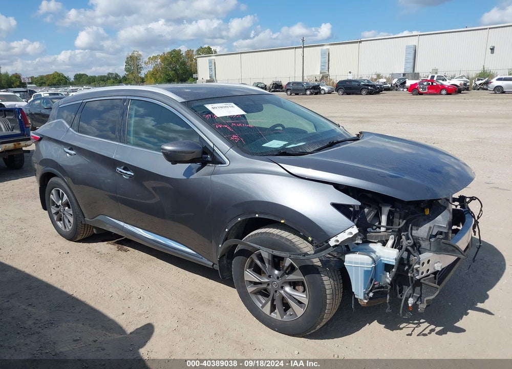 2017 NISSAN MURANO PLATINUM/S/SL/SV VIN: 5N1AZ2MHXHN118704