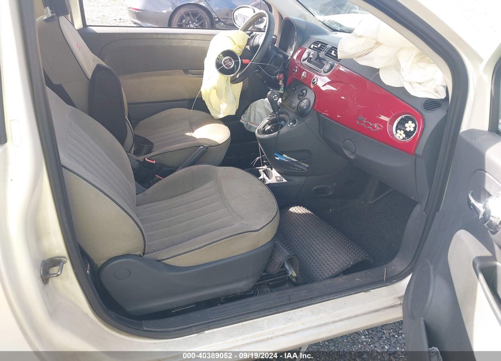 2012 FIAT 500C LOUNGE VIN: 3C3CFFER9CT109140