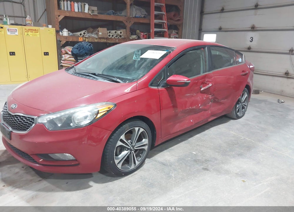 2014 KIA FORTE EX VIN: KNAFX4A85E5084650