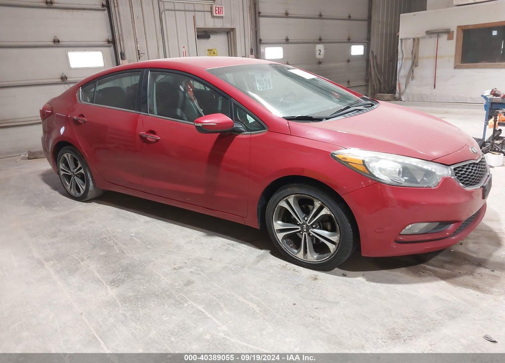2014 KIA FORTE EX VIN: KNAFX4A85E5084650