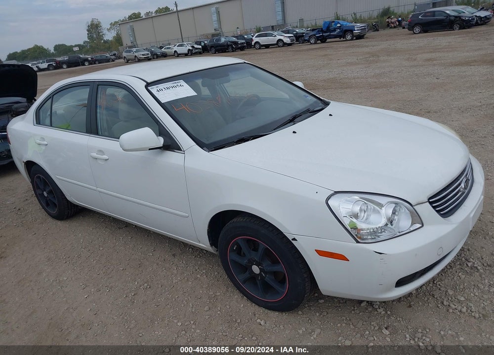 2008 KIA OPTIMA LX VIN: KNAGE123685178262