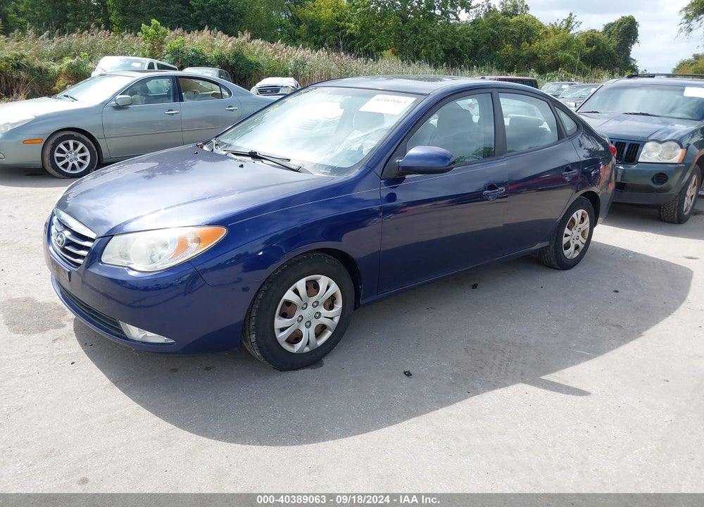 2010 HYUNDAI ELANTRA GLS VIN: KMHDU4AD3AU994681