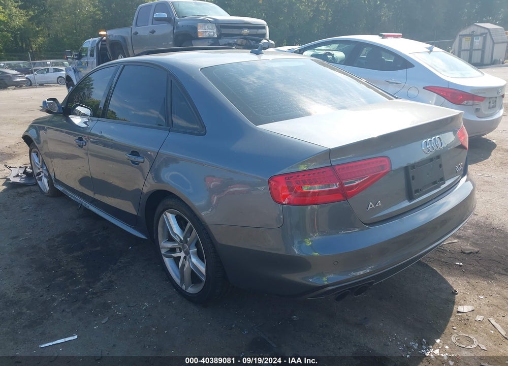 2016 AUDI A4 2.0T PREMIUM VIN: WAUBFAFL8GN011952