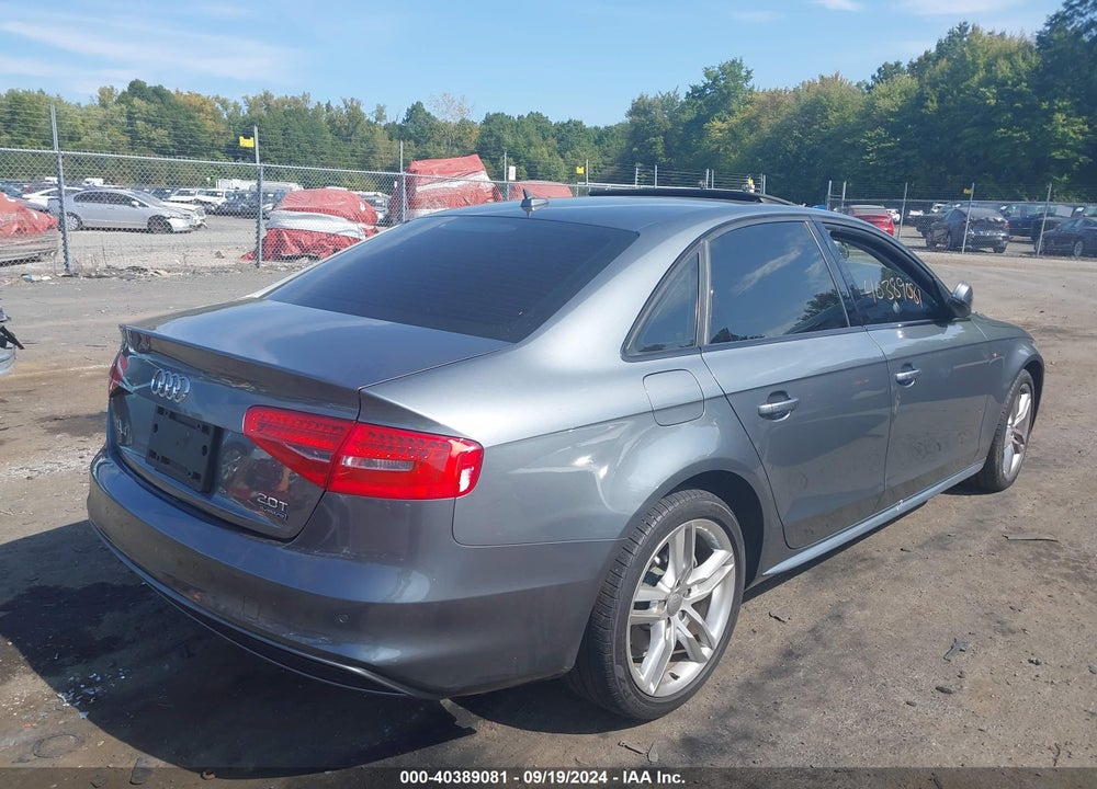2016 AUDI A4 2.0T PREMIUM VIN: WAUBFAFL8GN011952