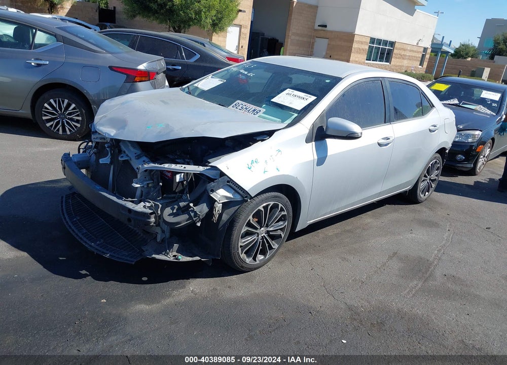 2014 TOYOTA COROLLA S PLUS VIN: 2T1BURHE8EC115038
