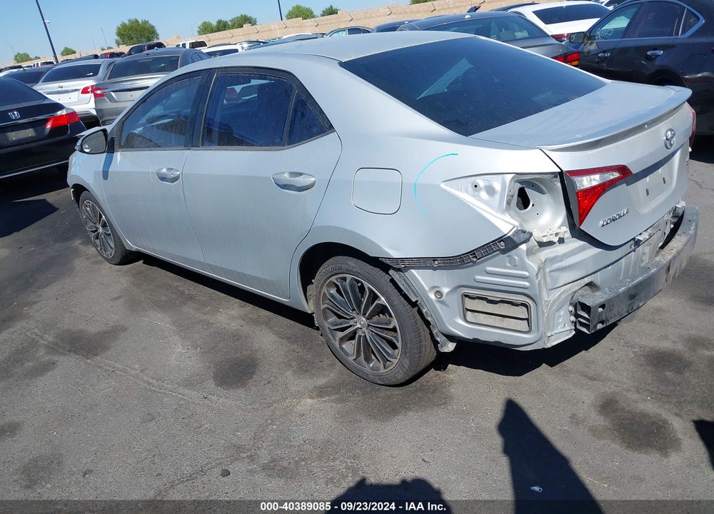2014 TOYOTA COROLLA S PLUS VIN: 2T1BURHE8EC115038