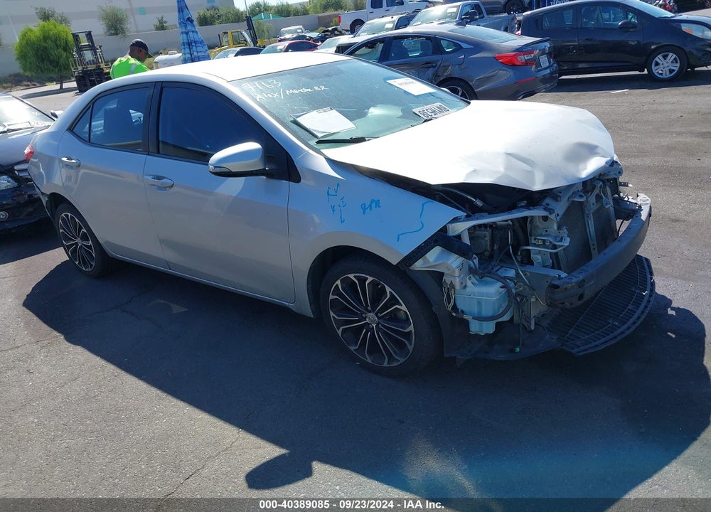 2014 TOYOTA COROLLA S PLUS VIN: 2T1BURHE8EC115038