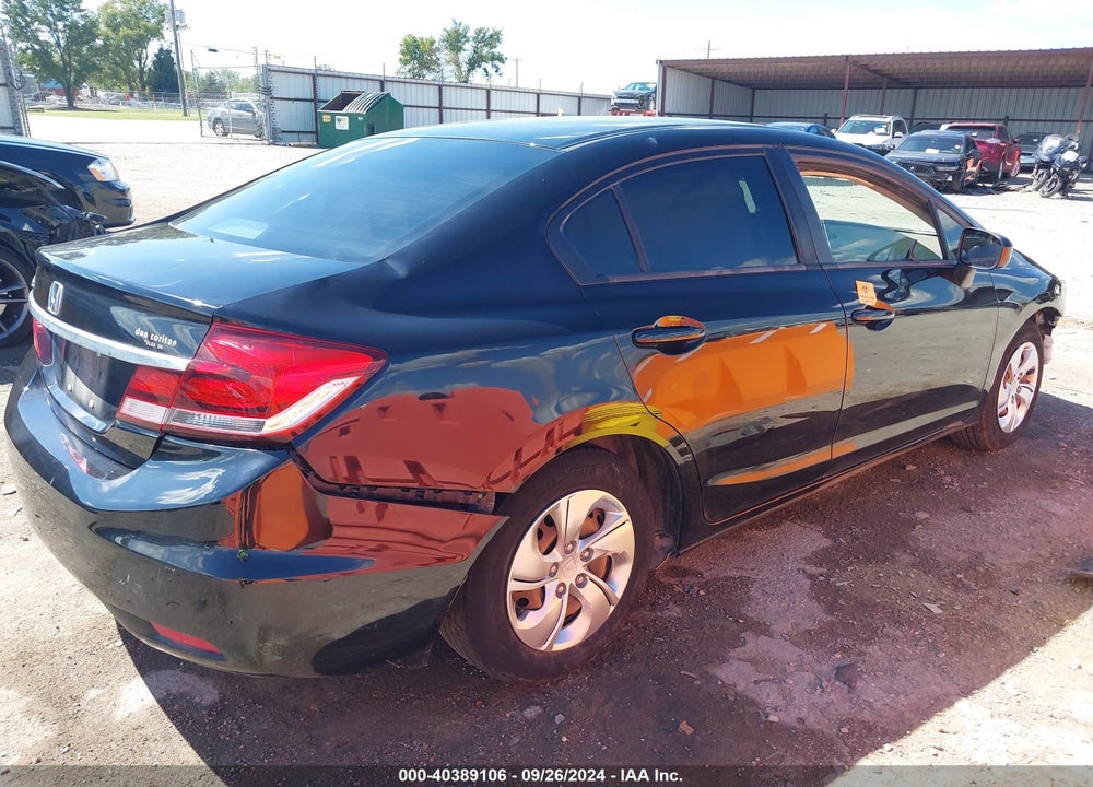 2015 HONDA CIVIC LX VIN: 2HGFB2E58FH530940