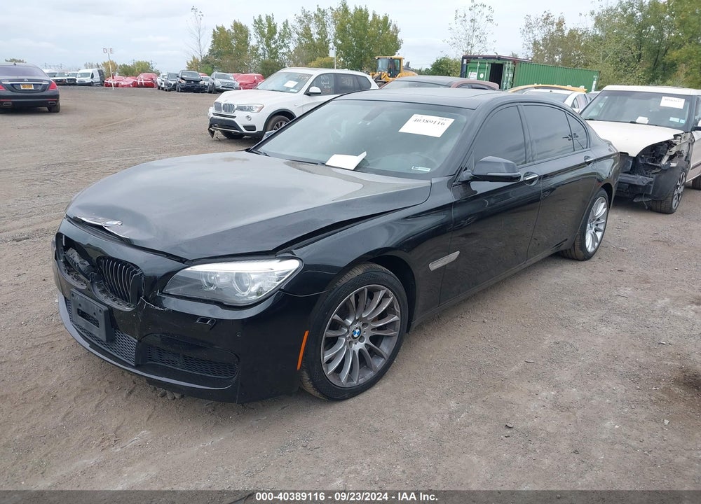 2013 BMW 740LI XDRIVE VIN: WBAYF4C5XDD281588