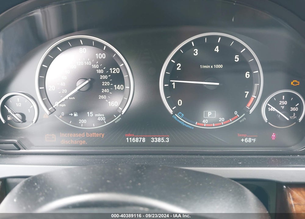 2013 BMW 740LI XDRIVE VIN: WBAYF4C5XDD281588