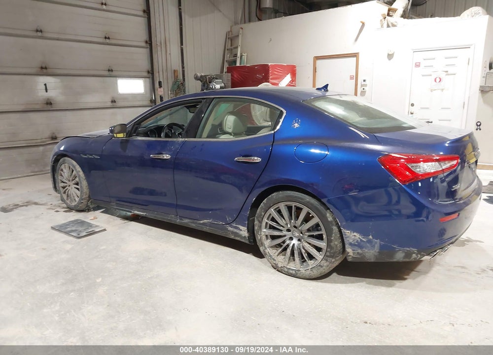 2017 MASERATI GHIBLI S Q4 VIN: ZAM57RTL6H1229974