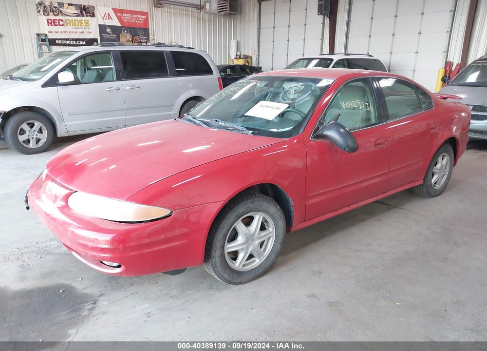 2003 OLDSMOBILE ALERO GL1 VIN: 1G3NL52F63C189168