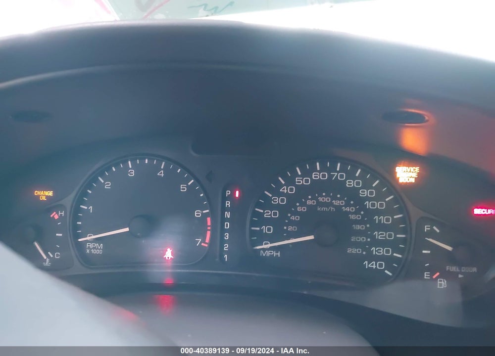 2003 OLDSMOBILE ALERO GL1 VIN: 1G3NL52F63C189168