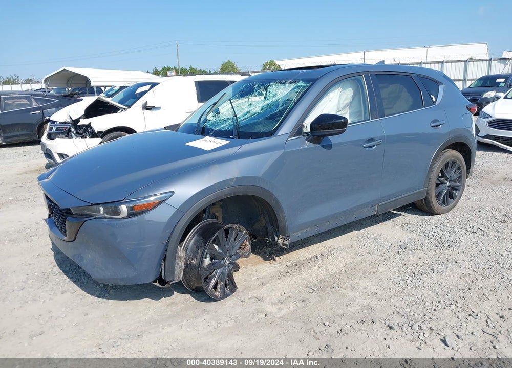 2022 MAZDA CX-5 2.5 S CARBON EDITION VIN: JM3KFBCM8N0637900