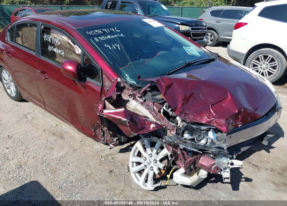 2012 HONDA CIVIC EX-L VIN: 19XFB2F99CE319883