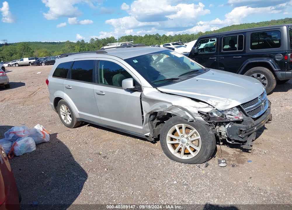 2014 DODGE JOURNEY SXT VIN: 3C4PDCBB0ET187236