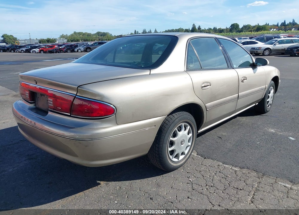 2000 BUICK CENTURY CUSTOM VIN: 2G4WS52JXY1135179