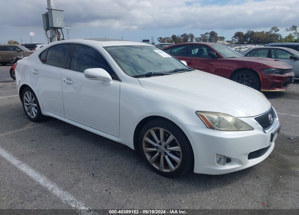 2009 LEXUS IS 250 VIN: JTHBK262695088686