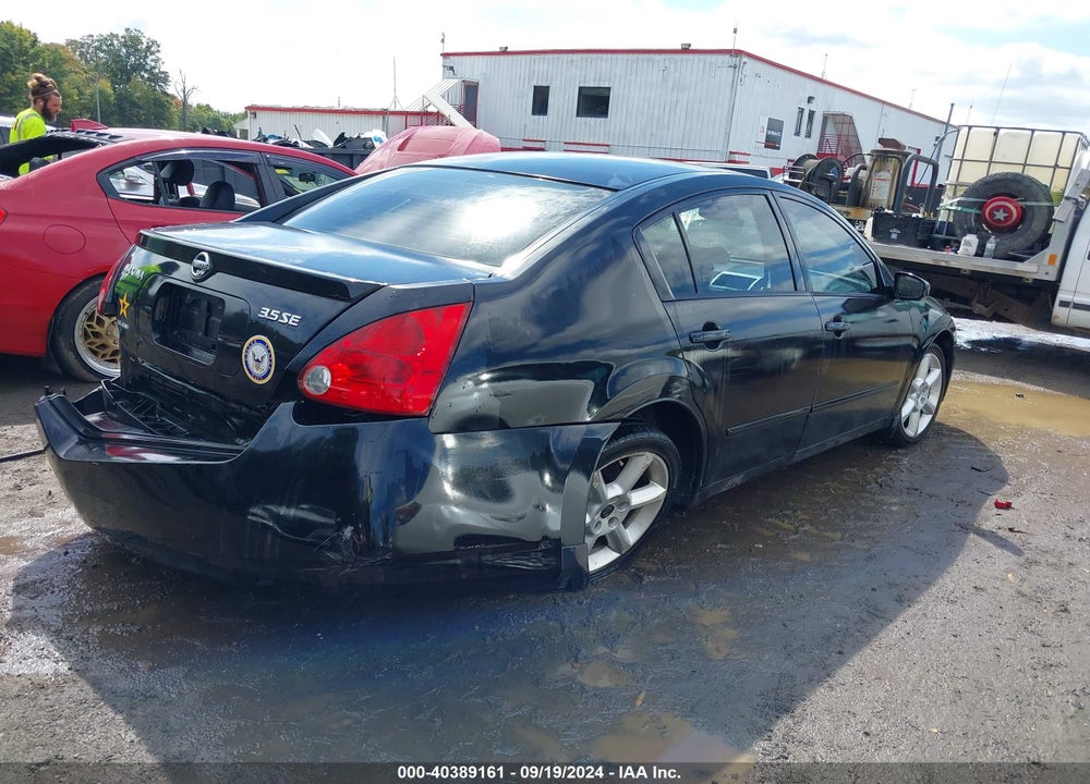 2005 NISSAN MAXIMA 3.5 SE VIN: 1N4BA41E65C804578