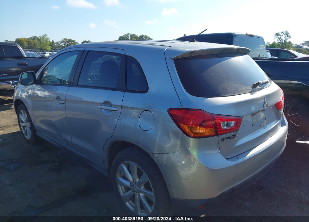 2013 MITSUBISHI OUTLANDER SPORT ES VIN: 4A4AP3AU7DE015308
