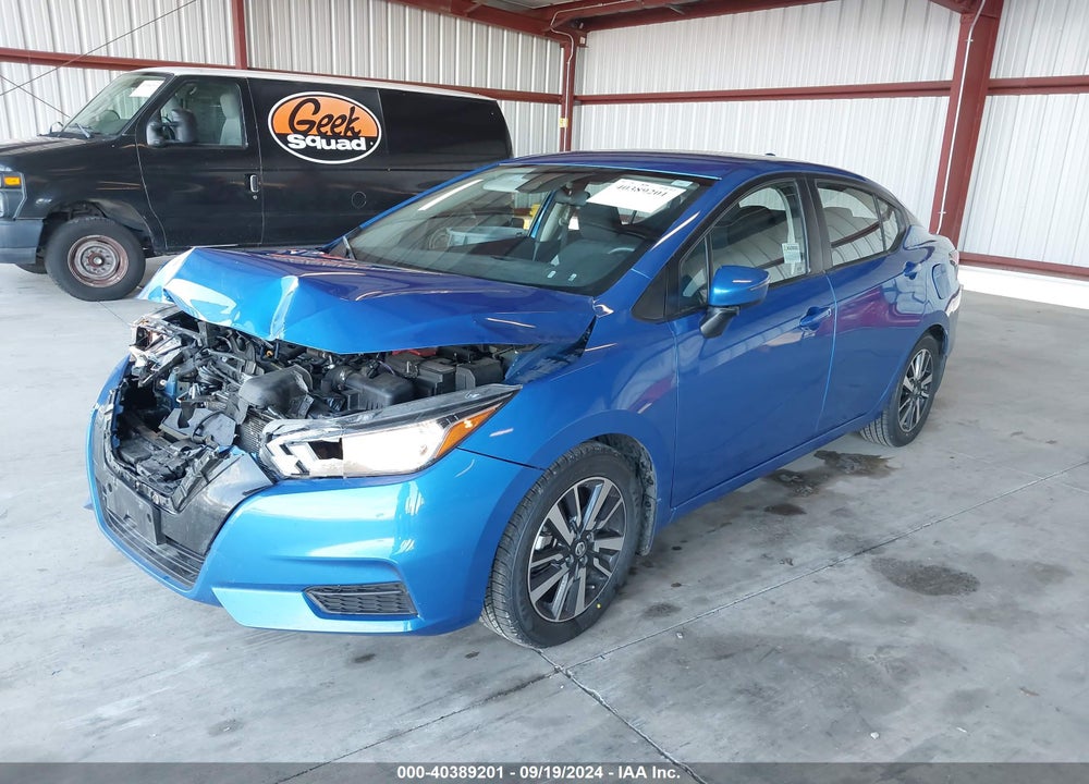 2021 NISSAN VERSA SV XTRONIC CVT VIN: 3N1CN8EV4ML904169