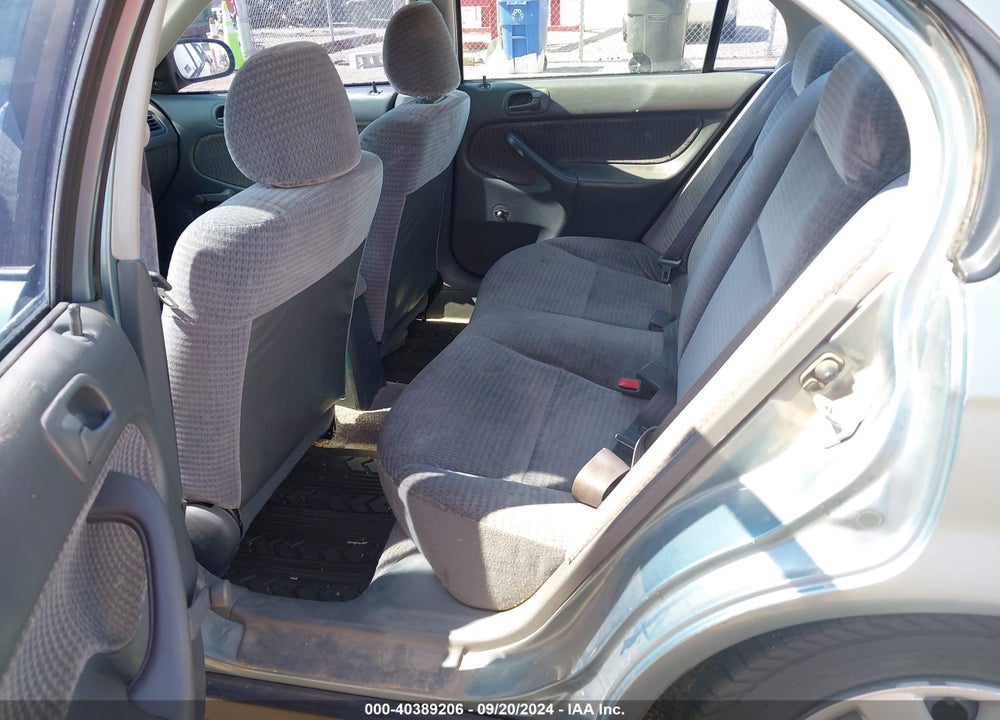 2000 HONDA CIVIC VALUE PACKAGE VIN: 2HGEJ6615YH590016