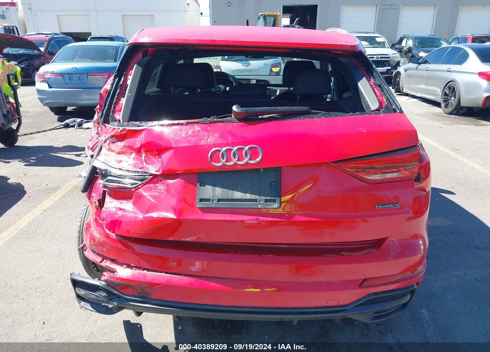 2022 AUDI Q3 PREMIUM PLUS 45 TFSI S LINE QUATTRO TIPTRONIC VIN: WA1EECF3XN1093079