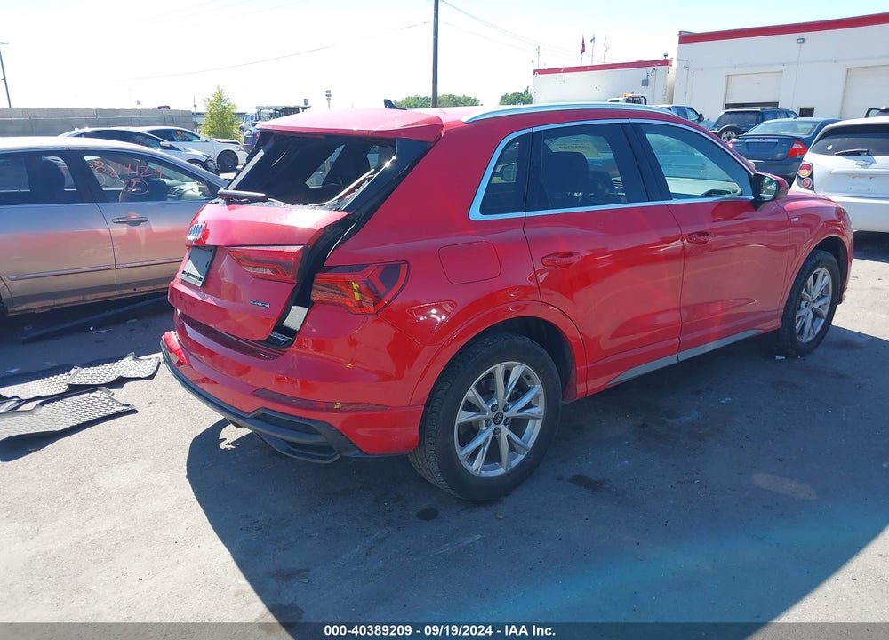 2022 AUDI Q3 PREMIUM PLUS 45 TFSI S LINE QUATTRO TIPTRONIC VIN: WA1EECF3XN1093079