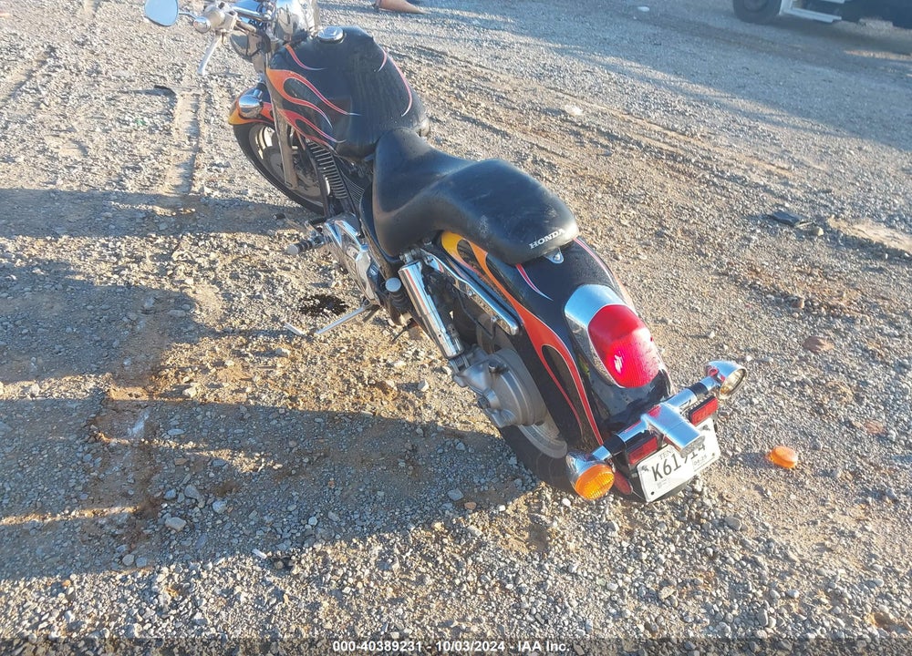 2007 HONDA VT1100 C2 VIN: 1HFSC43057A701744