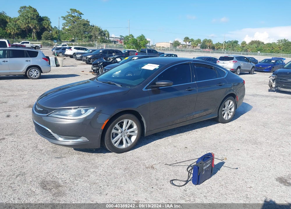 2017 CHRYSLER 200 LIMITED PLATINUM VIN: 1C3CCCAB7HN505333