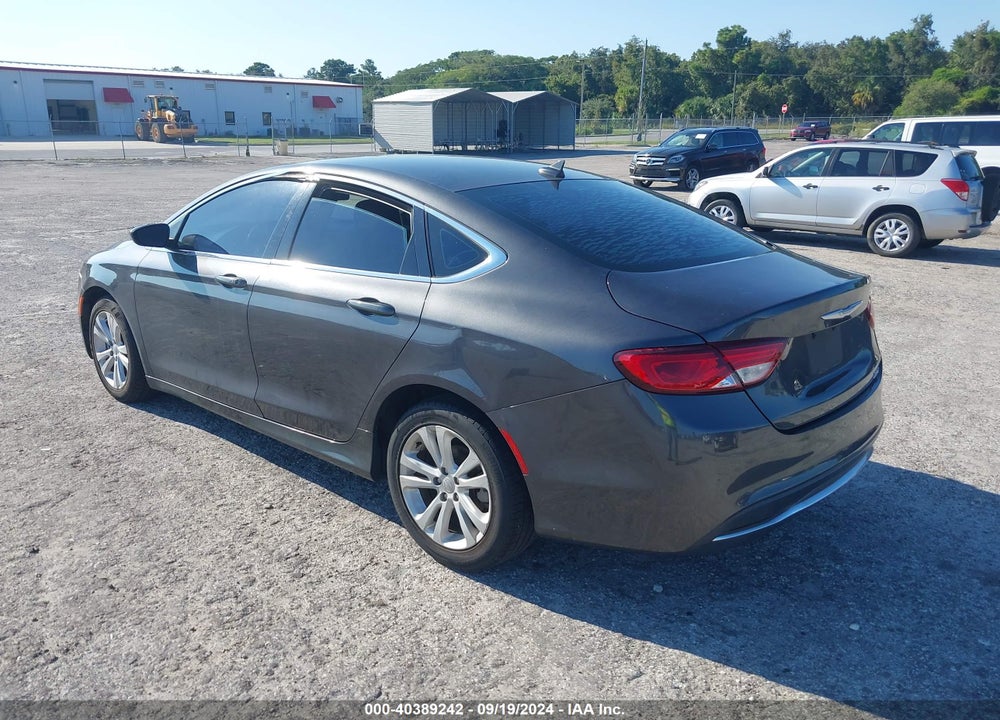 2017 CHRYSLER 200 LIMITED PLATINUM VIN: 1C3CCCAB7HN505333