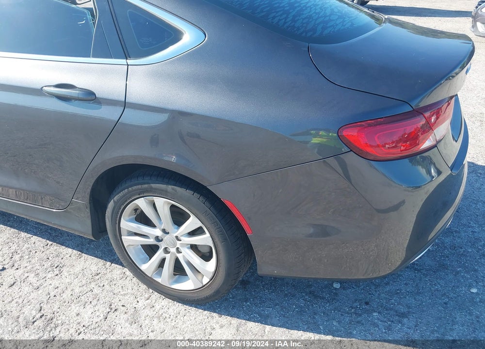 2017 CHRYSLER 200 LIMITED PLATINUM VIN: 1C3CCCAB7HN505333