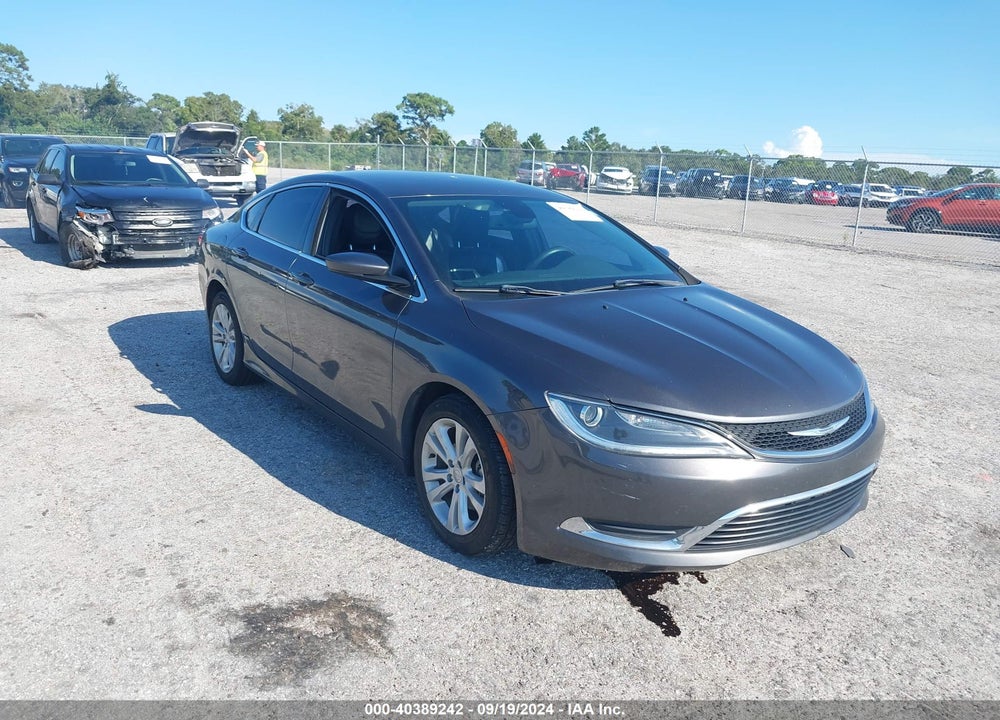 2017 CHRYSLER 200 LIMITED PLATINUM VIN: 1C3CCCAB7HN505333