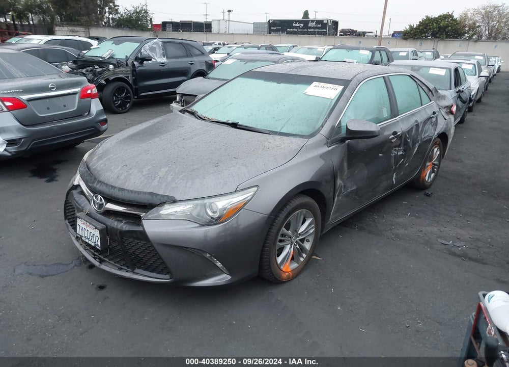 2017 TOYOTA CAMRY SE VIN: 4T1BF1FK7HU393646