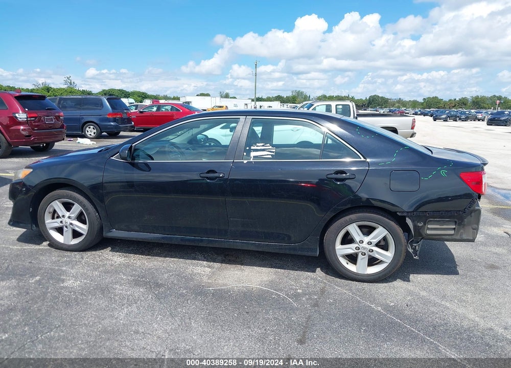 2012 TOYOTA CAMRY SE VIN: 4T1BF1FKXCU111105