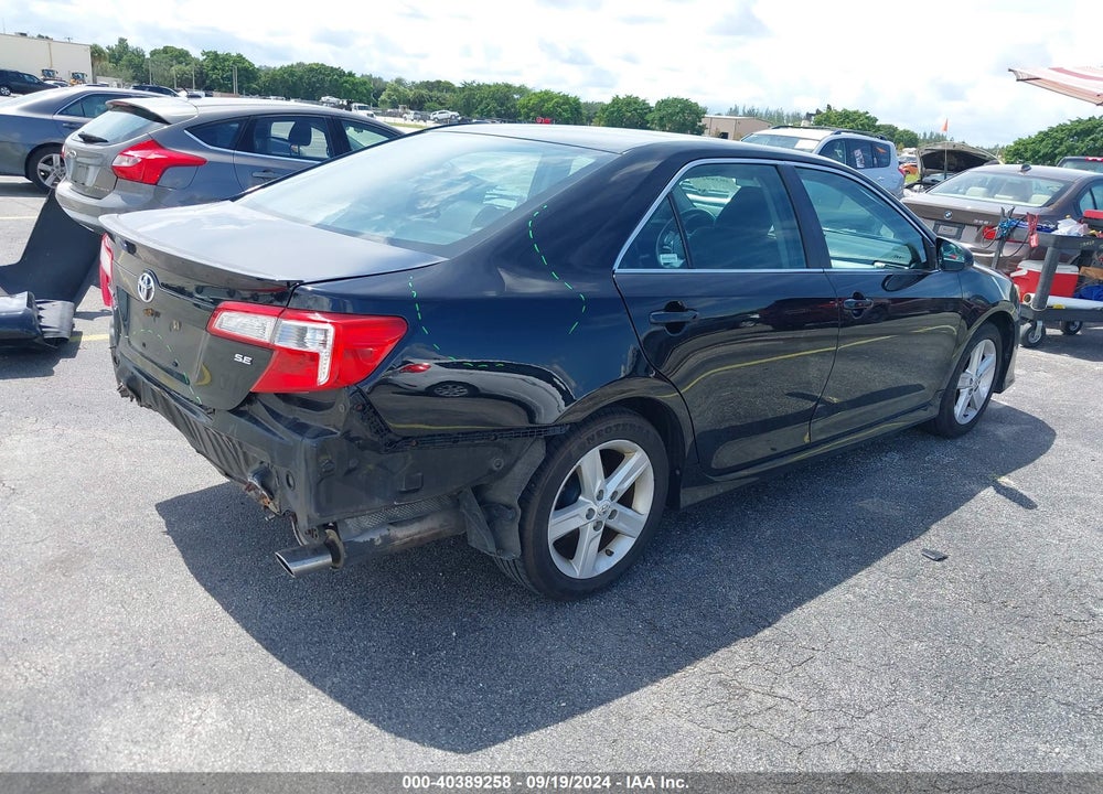 2012 TOYOTA CAMRY SE VIN: 4T1BF1FKXCU111105