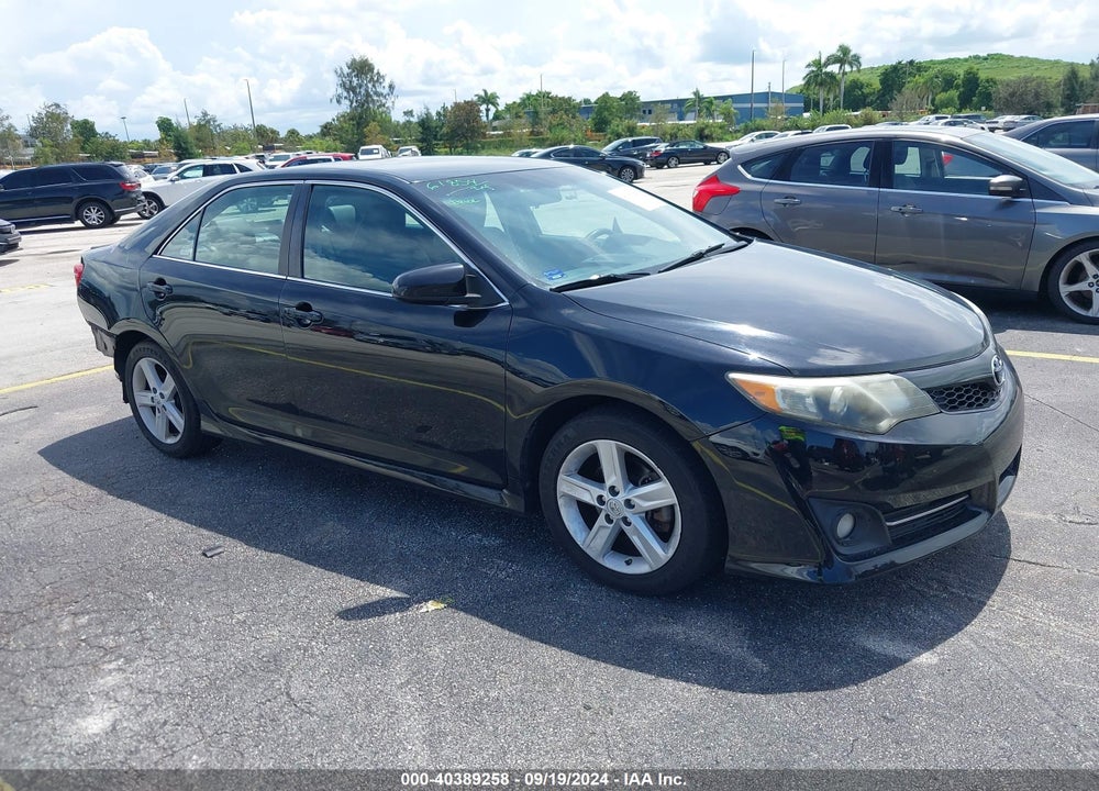 2012 TOYOTA CAMRY SE VIN: 4T1BF1FKXCU111105