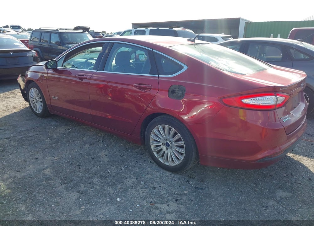 2016 FORD FUSION ENERGI SE LUXURY VIN: 3FA6P0PU6GR324472