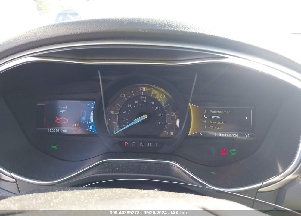 2016 FORD FUSION ENERGI SE LUXURY VIN: 3FA6P0PU6GR324472