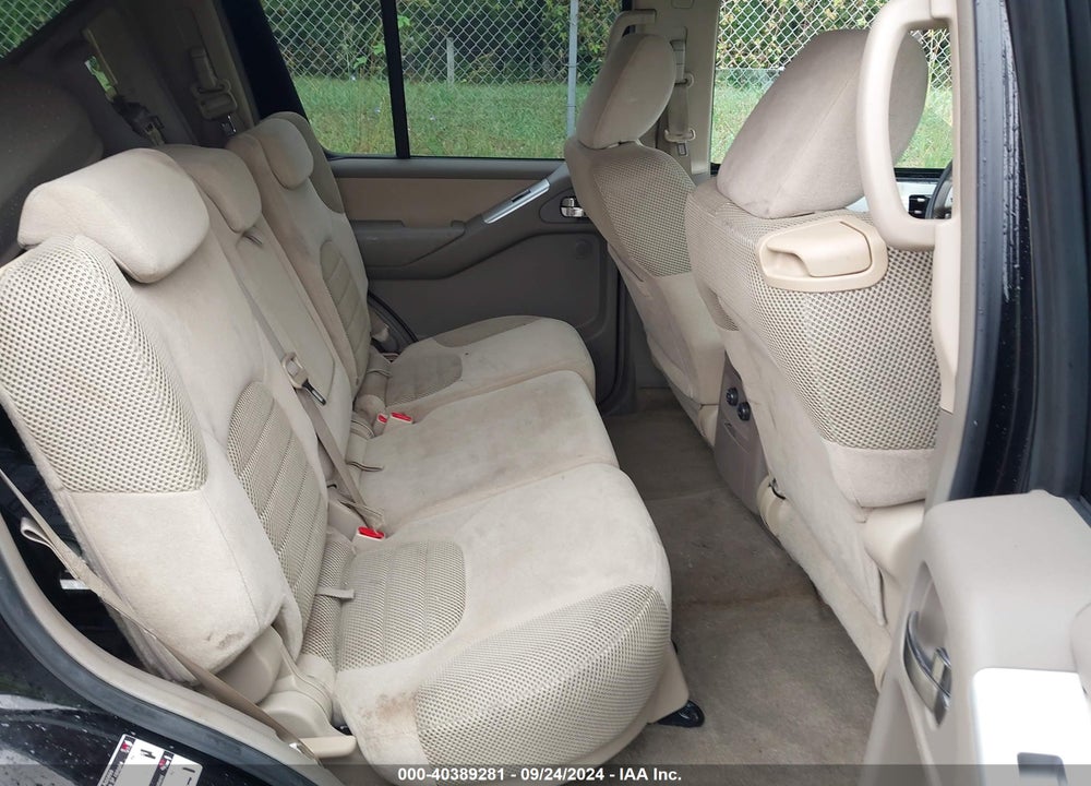 2010 NISSAN PATHFINDER SE VIN: 5N1AR1NB3AC603868