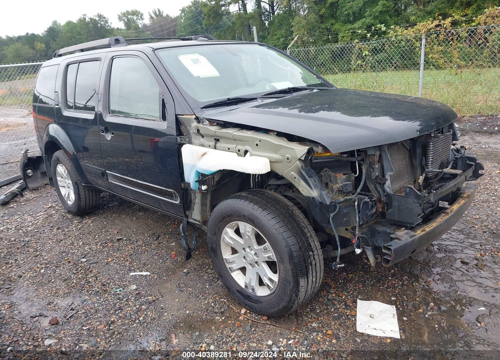 2010 NISSAN PATHFINDER SE VIN: 5N1AR1NB3AC603868