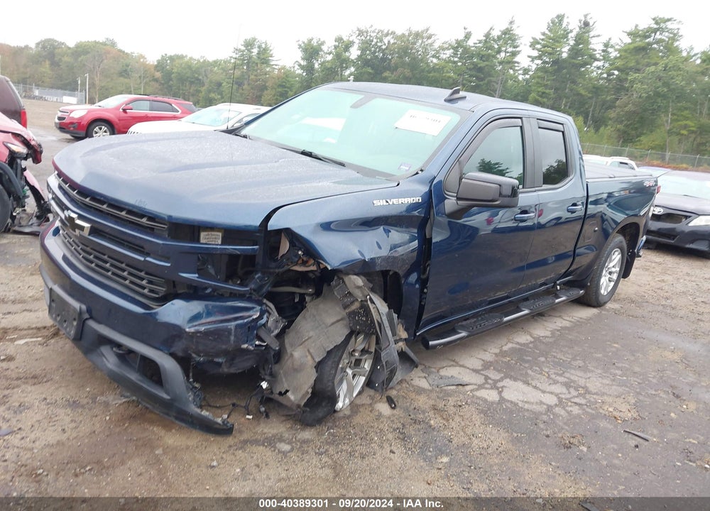 2019 CHEVROLET SILVERADO 1500 RST VIN: 1GCRYEEDXKZ414622