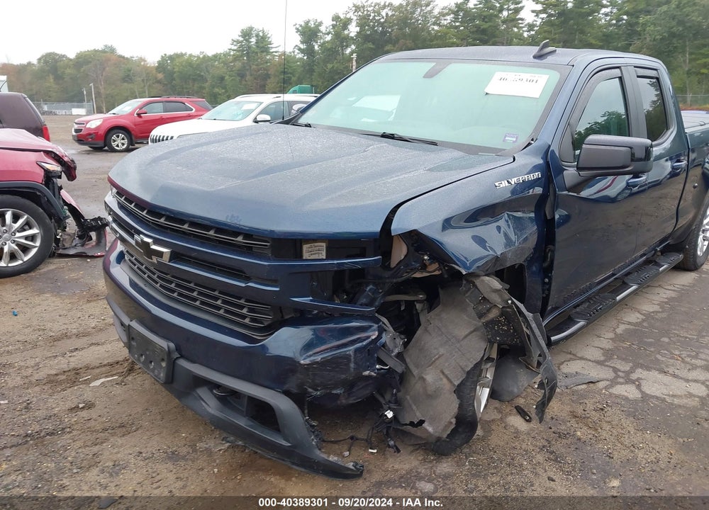 2019 CHEVROLET SILVERADO 1500 RST VIN: 1GCRYEEDXKZ414622
