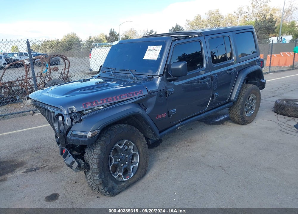 2023 JEEP WRANGLER 4-DOOR RUBICON 4X4 VIN: 1C4HJXFG6PW612109
